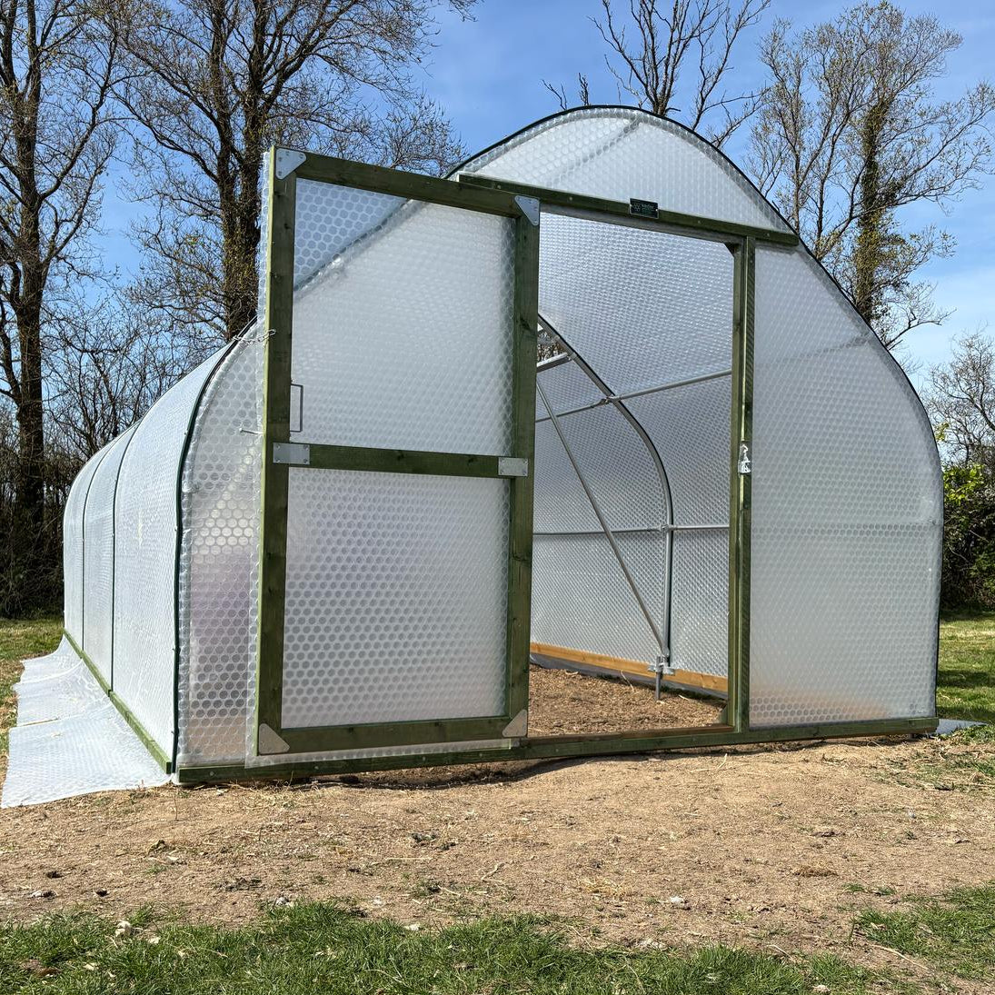 3m x 6m Keder Greenhouse with Extreme Wind Brace